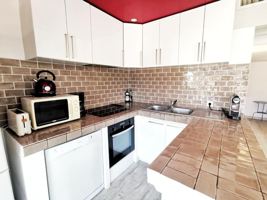 T5 Corail - Centre - Rooftop - Barbecue - Parking Collioure Extérieur photo